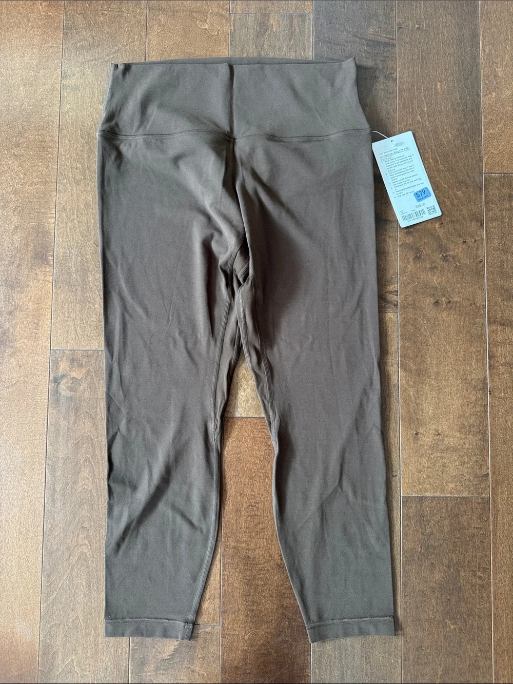 lululemon athletica size 12 Brown High-Rise Leggings 25”